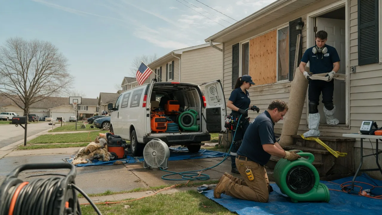 Water Damage Restoration in Great Mills, MD near me